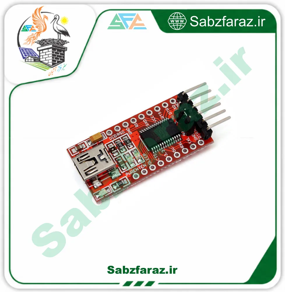 ماژول مبدل USB به TTL (سریال) FT232RL
