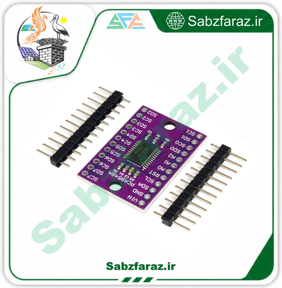برد توسعه 8 کاناله I2C TCA9548A